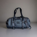 COACH Designer Duffle Gym Travel Bag Pebble Leather Navy Leather Sued (org $795)