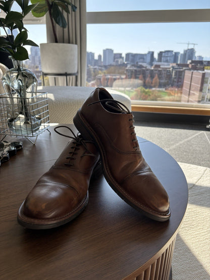 KENNETH COLE Reaction Klay Flex Lace Up Cap Toe Oxfords Mens Size 10.5 (org $95)