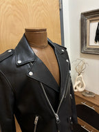 COACH Moto Jacket with Silver Rexy Charm | Men’s Size 48 | Lamb Leather ($1,095)