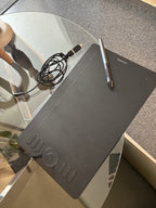 HUION HS610 8192 Graphics Drawing Tablet Battery-Free Pen touch ring ±60° Tilt
