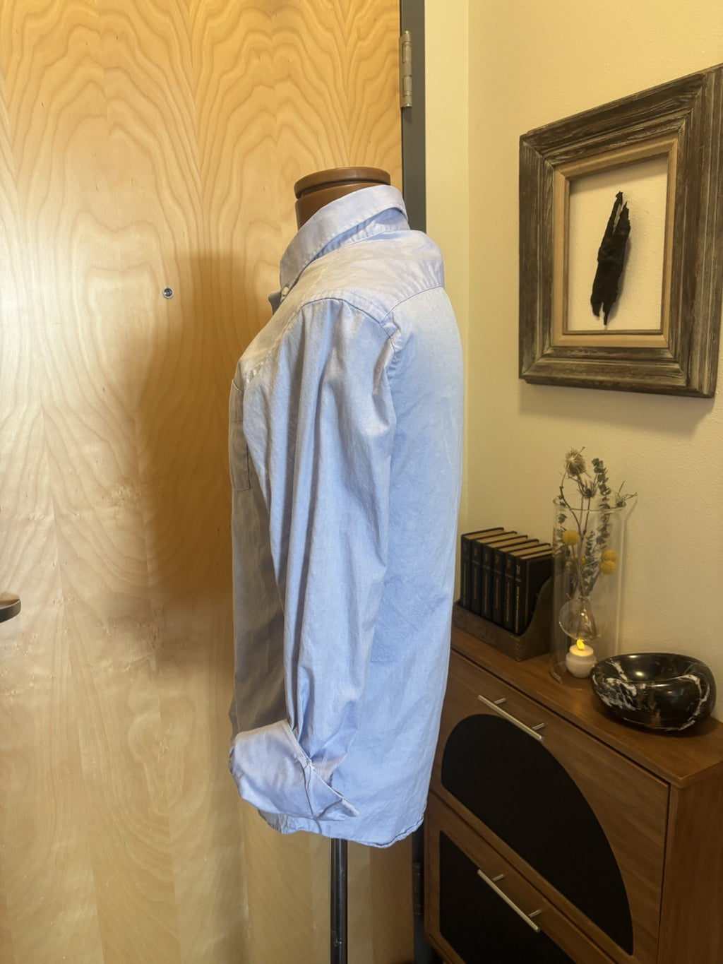 COACH Designer Oxford Button-Down Shirt Long Sleeve 100% Cotton Size S(org $225)