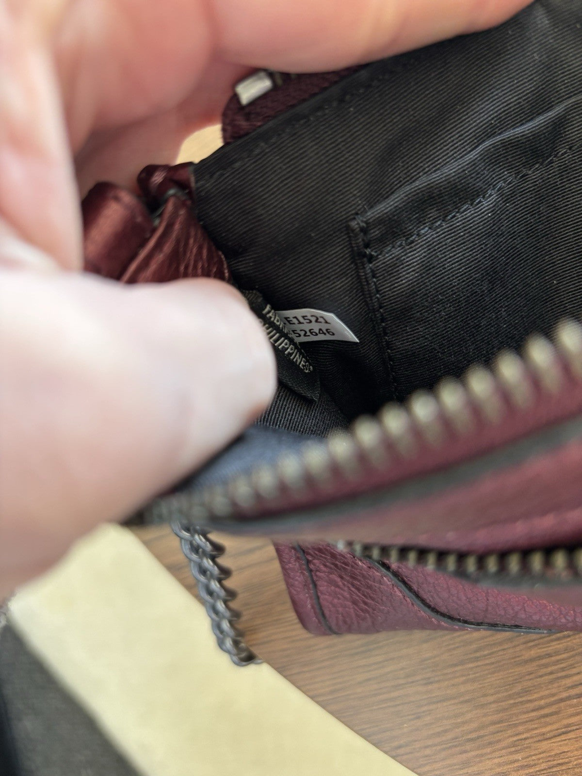 Designer COACH Brand Metallic Magenta Leather Crossbody Bag Clutch (org $295)