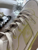 NWT DESIGNER COACH CITYSOLE HIGH TOP SNEAKER SHOES WITH TROMPE L'OEIL Size 10.5