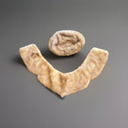 1951 Vintage Frederick & Nelson Seattle Honey Blonde Real Mink Hat & Collar Set