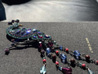 NWT Vintage Avon SP 2004 Dazzling Rhinestone Peacock Brooch Pin w/ Beaded Tail