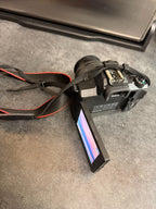 Canon EOS M50 Mirrorless Camera + 15–45mm Lens + Hard Case