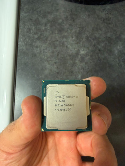 Intel Core i5 7400 3.0GHz 6M Cache Quad CPU Processor OEM Fan Cooler INCLUDED