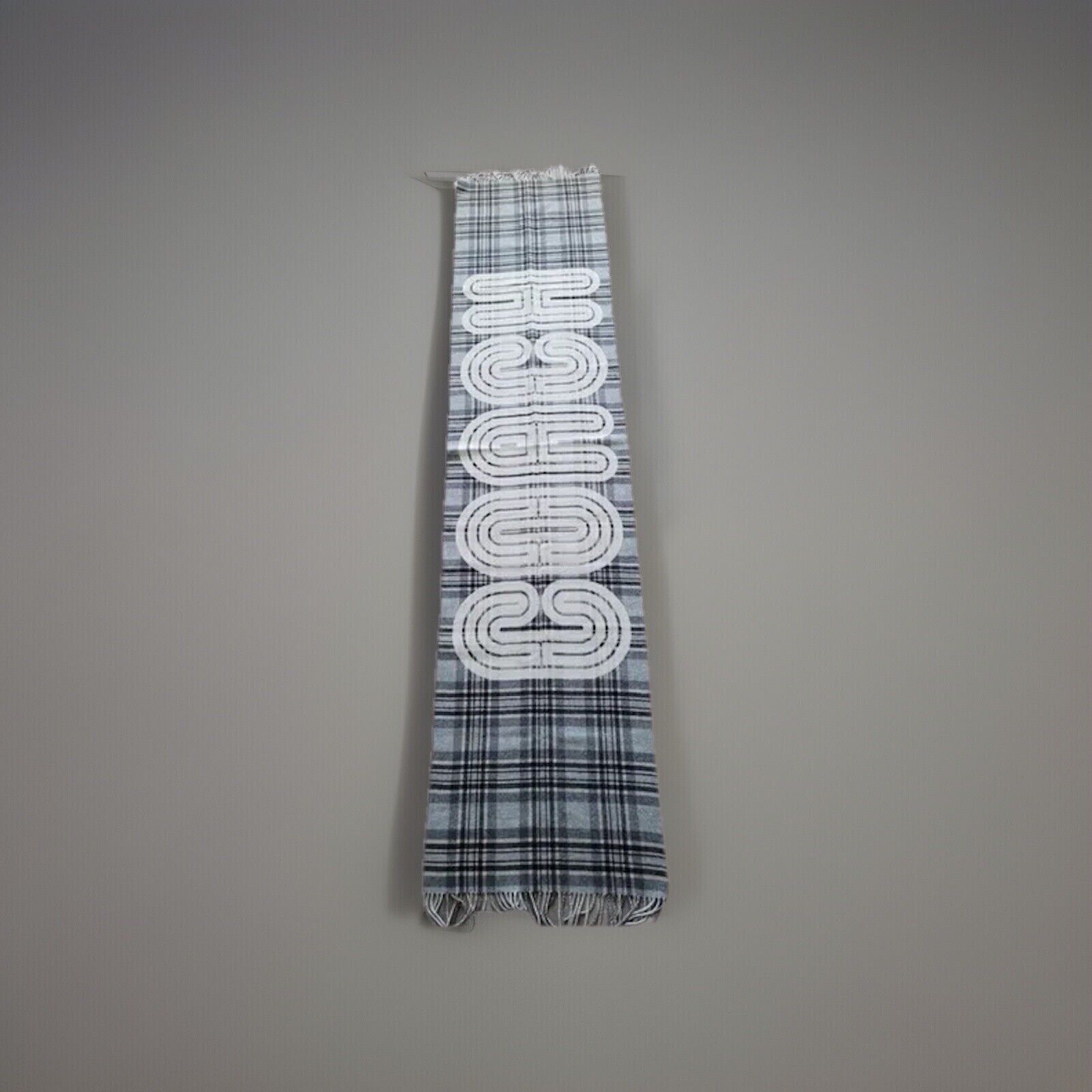 Coach Designer 4624 Reverse Scarf Sporty Plaid Print Muffler/ Scarves (Org $225)