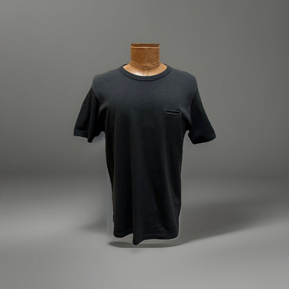 Designer Coach Essential T Shirt Organic Cotton Size M Black Unisex (org $95)