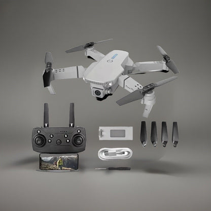 E88 Drone Aerial Photography HD 4K Dual Camera Remote Control Airplane RCToy NEW