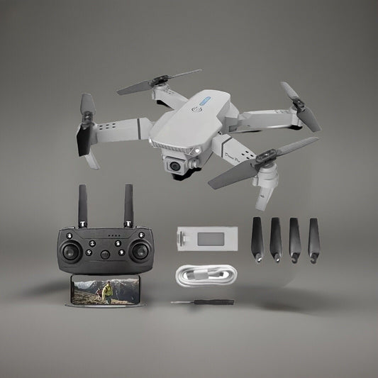 E88 Drone Aerial Photography HD 4K Dual Camera Remote Control Airplane RCToy NEW