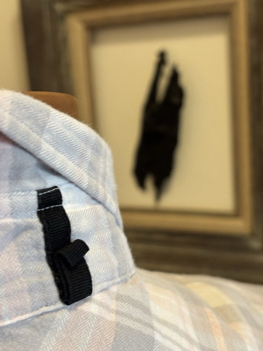 RAG & BONE New York Plaid Button-Down Shirt Pocket Gray Pink/White Cotton Small