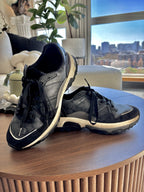 COACH Designer C143 Runner Sneaker Shoes Real Shearling Men Size 10.5 (org $225)