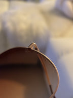 RAY-BAN Sunglasses Rose Gold Frame Pink Mirror Lens RB3025 Made Italy (org $220)