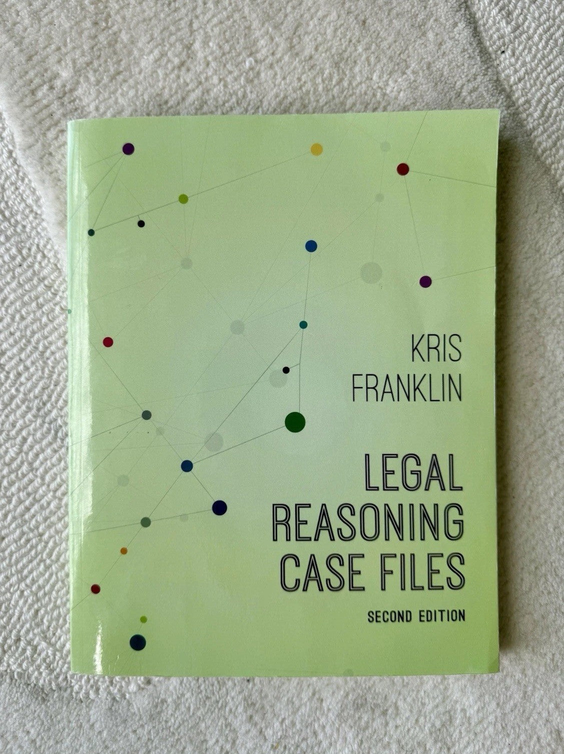 Legal Reasoning Case Files Franklin Kris (2nd Second  Edition) 2023 Good USA