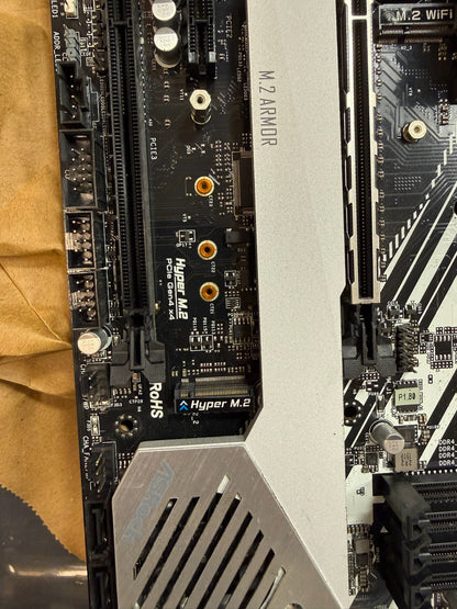 ASRock X570M Pro4 Micro ATX AM4 Motherboard PCIe 4.0 DDR4 Tested Working