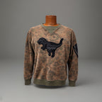 COACH 1941 Rexy Sweatshirt Crewneck Embroidered Dino Camo Pullover (org $350)