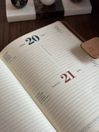 LOUIS VUITTON Vintage Monogram Agenda Day Planner Cover Brown & Tan (org $850)