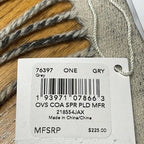 Coach Designer 4624 Reverse Scarf Sporty Plaid Print Muffler/ Scarves (Org $225)