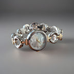 VINTAGE 1991 Carriage by Timex Women’s Watch Two Tone Silver/Gld Bracelet Quartz