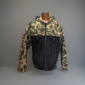 LEVI'S X JUSTIN TIMBERLAKE Rare Denim Coat Camo Hood Trucker Jacket (org $195)