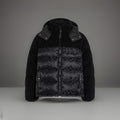New COACH Runway Sherpa Puffer Coat Jacket Zip Signature Print Blk Size M ($895)