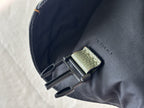 COACH Designer Backpack Rare Camo/black Pebbled Leather Suede Stripe (Org $795)