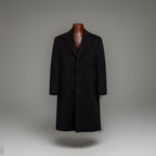 RALPH LAUREN Cashmere Wool Italy Long Button Trench Coat LRL Mens 46R (org $875)