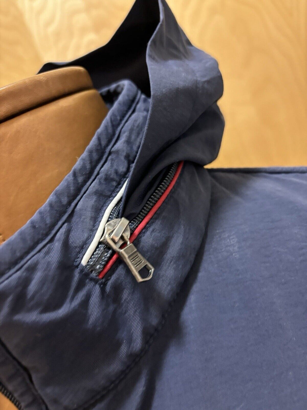 Cool Vintage TOMMY HILFIGER Retro Red / Blue Coat Warm Jacket Mens Size XL ($65)