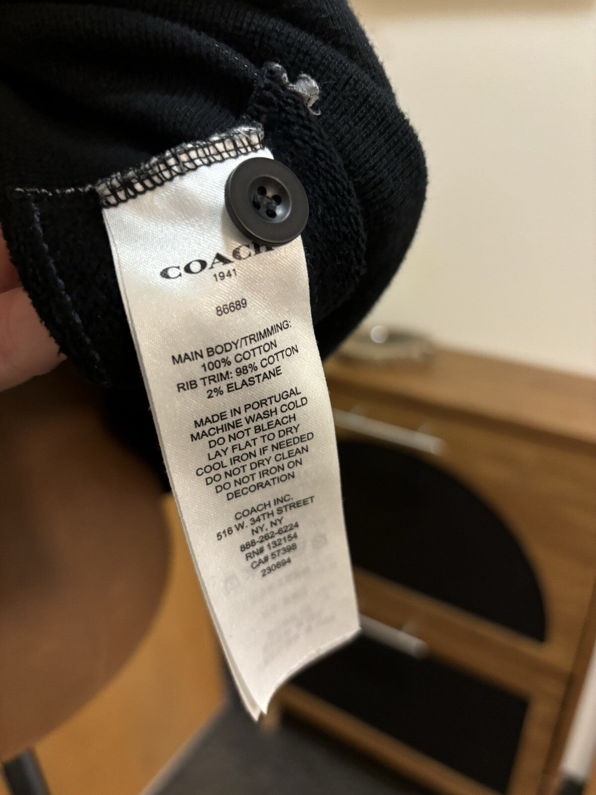 COACH Designer Runway Collection Crew Neck Sweater Limited Edition Size M ($450)