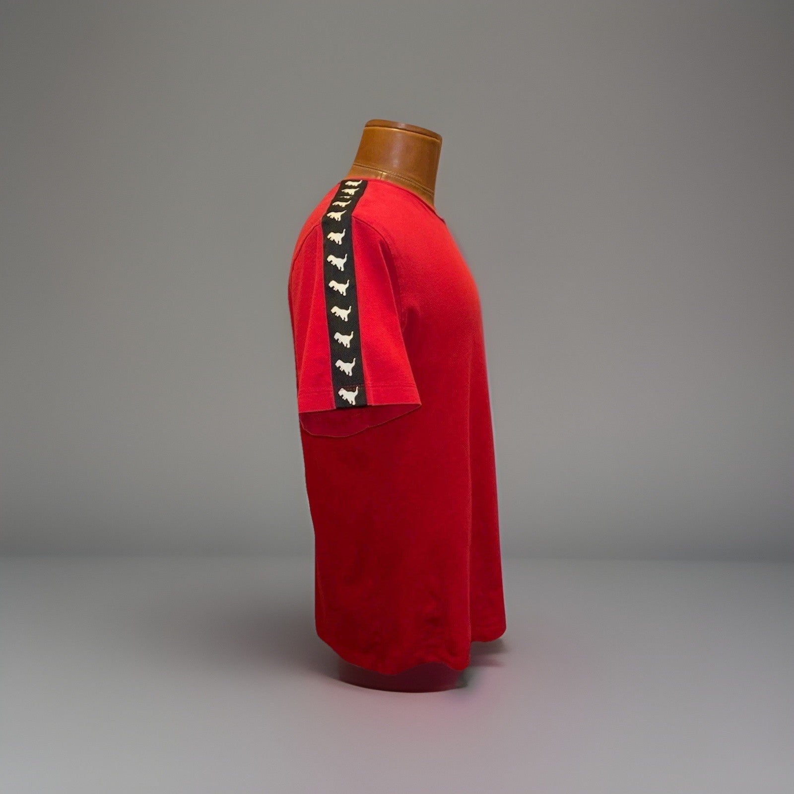 Rare Designer COACH Brand Red REXY Sport Signature T-Shirt Size S (org $195)