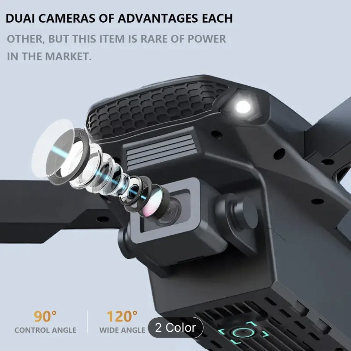 E88 Drone Aerial Photography HD 4K Dual Camera Remote Control Airplane RCToy NEW