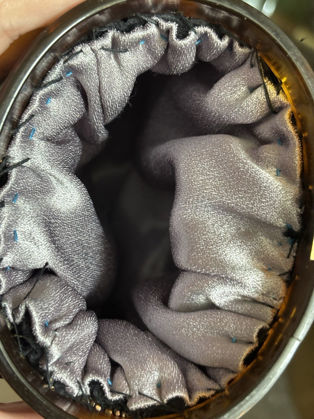 1920s ANTIQUE Art Deco Beaded Flapper Purse Tortoiseshell Frame Silk Evening Bag