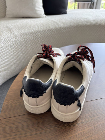 Mens COACH Brand C101 Leather Sneakers 11 Shoes Customers Brand Laces (org $330)