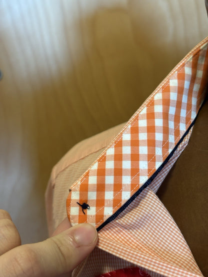 Vintage CARVEN Rare 1991 Designer Embroidered Tropical Parrots Button-Up Size M