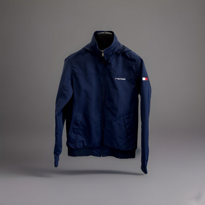 TOMMY HILFIGER Vintage 1998 Yacht Sailing Jacket Windbreaker Navy Mens Medium
