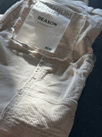 REASON Brand Beige Distress Pocket Denim Straight Fit Jean Men Size 30 (org $60)