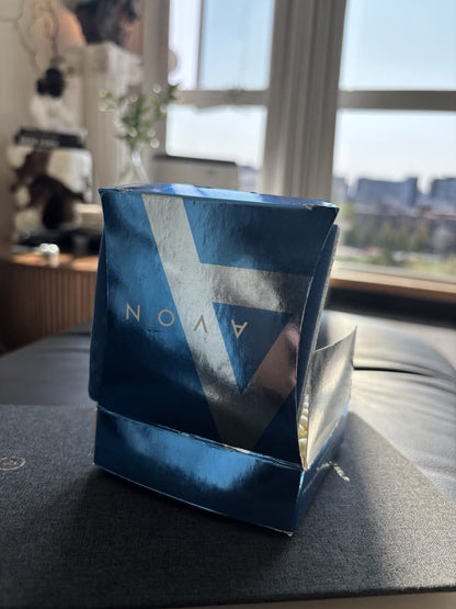 Elevated Vintage AVON Faux Pearl Choker & Clip Earring Set 2005 New Box 16.5in