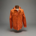 COACH Mens Fashion Windbreaker Orange 1431 Men's Removable Sleeves Size M ($598)