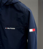TOMMY HILFIGER Vintage 1998 Yacht Sailing Jacket Windbreaker Navy Mens Medium