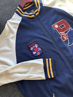 POLO X RALPH LAUREN 67 Varsity Track Jacket Navy White Men 2X L  Rare (org $260)