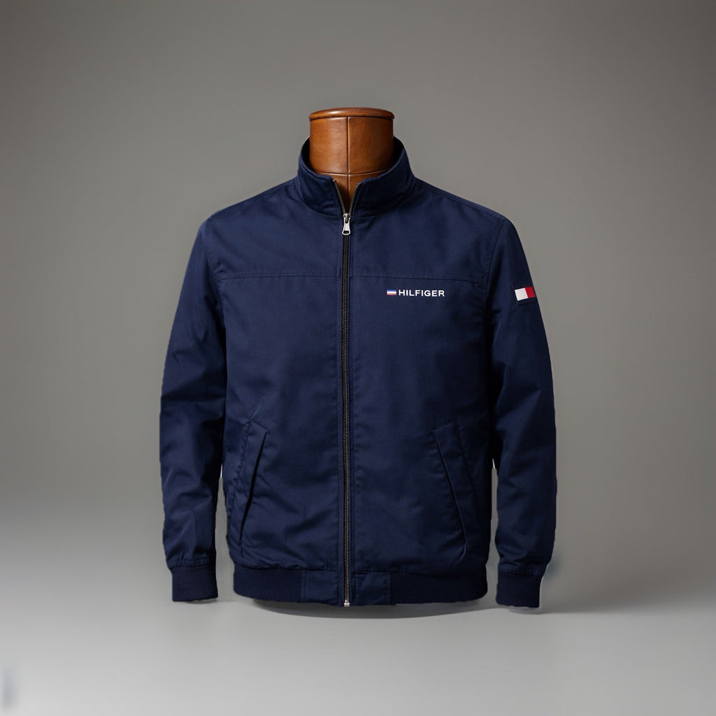 TOMMY HILFIGER Vintage 1998 Yacht Sailing Jacket Windbreaker Navy Mens Medium