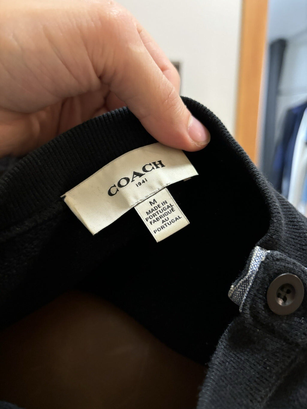 COACH Designer Runway Collection Crew Neck Sweater Limited Edition Size M ($450)