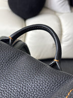COACH Designer Backpack Rare Camo/black Pebbled Leather Suede Stripe (Org $795)