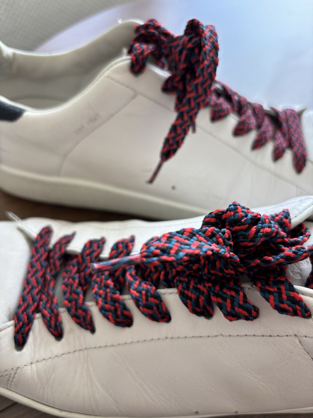 Mens COACH Brand C101 Leather Sneakers 11 Shoes Customers Brand Laces (org $330)