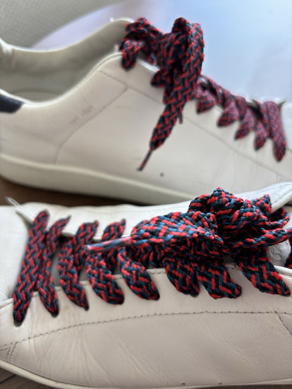 Mens COACH Brand C101 Leather Sneakers 11 Shoes Customers Brand Laces (org $330)