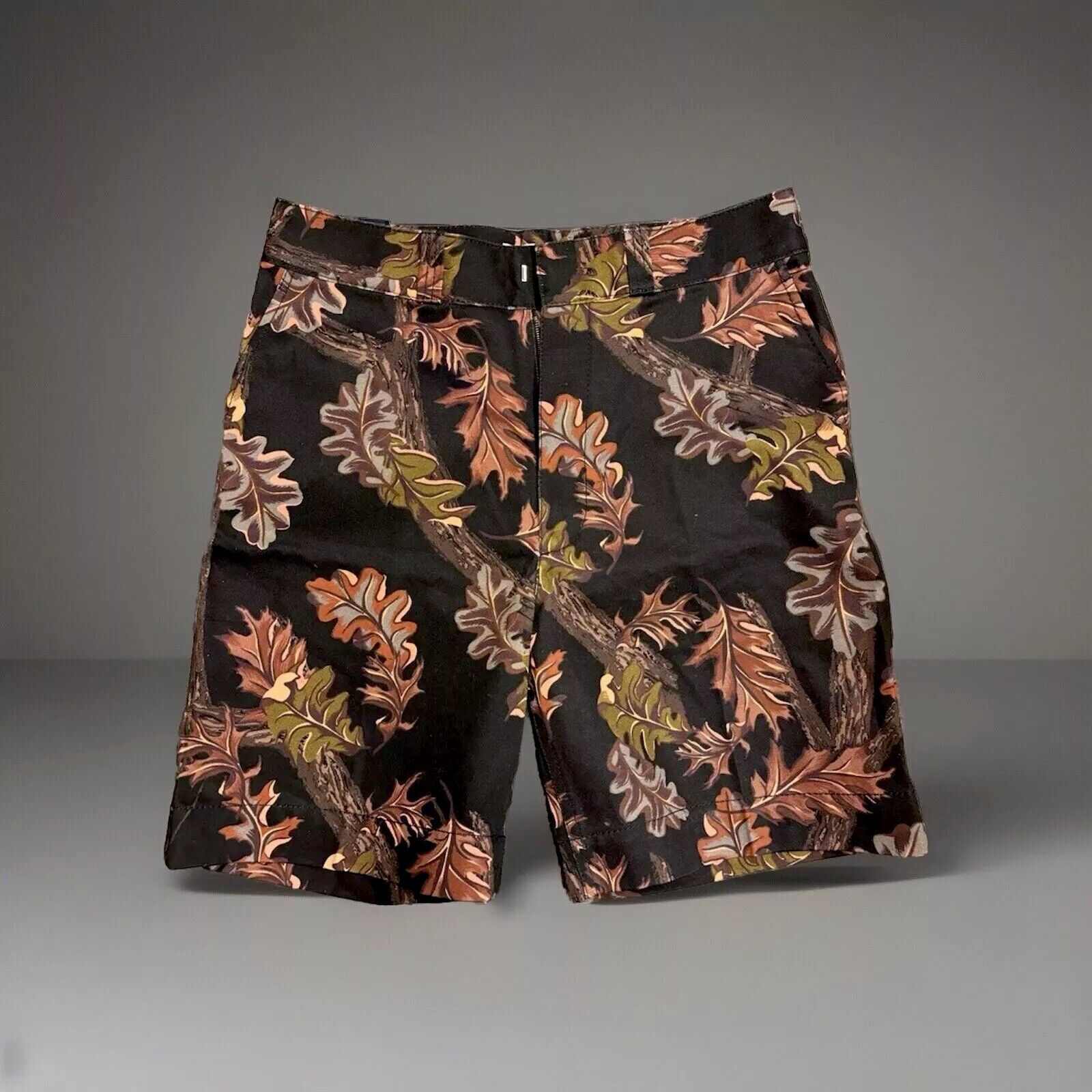 COACH Runway Limited Edition Fall/Leaf Camouflage Printed Shorts Size 30 ($350)