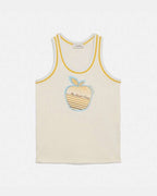 Retro COACH Apple Graphic Jersey Tank Top | Size M Unisex | 100% Cotton ($150)