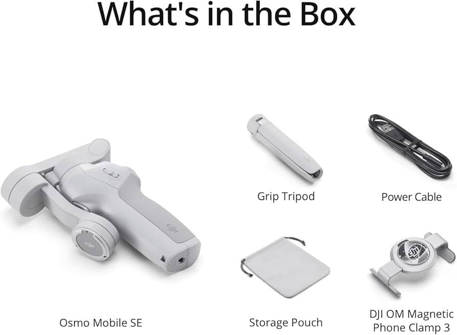New DJI OSMO Mobile SE Intelligent Gimbal 3-Axis Phone Gimbal (Sealed In Box)