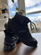 COACH Designer CitySole Hiker Boots Sneaker Shoe Black Grey Men 10.5 (org $295)